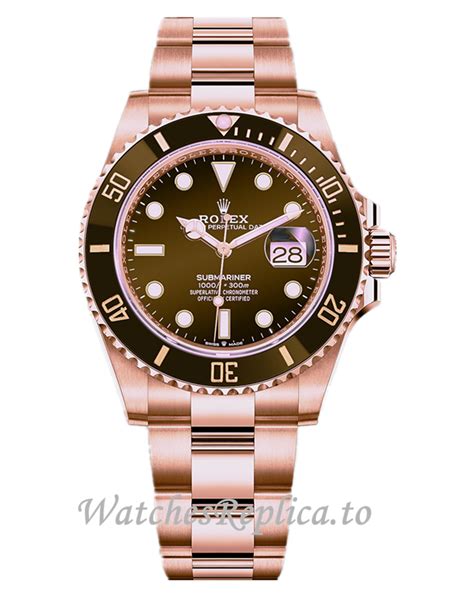 submariner rolex rose gold